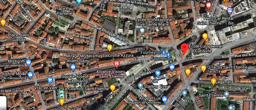 Permis auto Ecole à Saint-Étienne