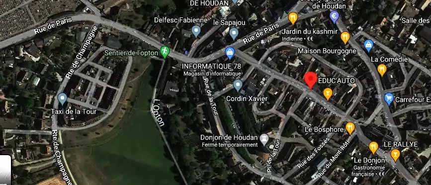 Permis auto Ecole à Houdan