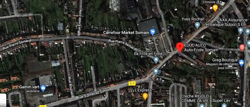 Permis auto Ecole à Somain