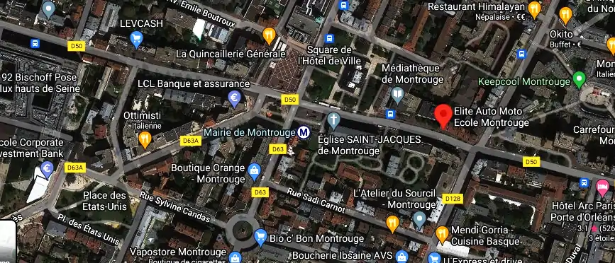 Permis auto Ecole à Montrouge