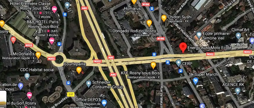 Permis auto Ecole à Rosny-sous-Bois