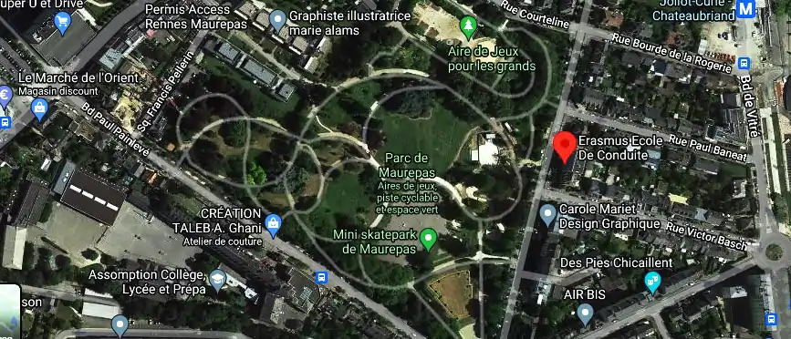 Permis auto Ecole à Rennes