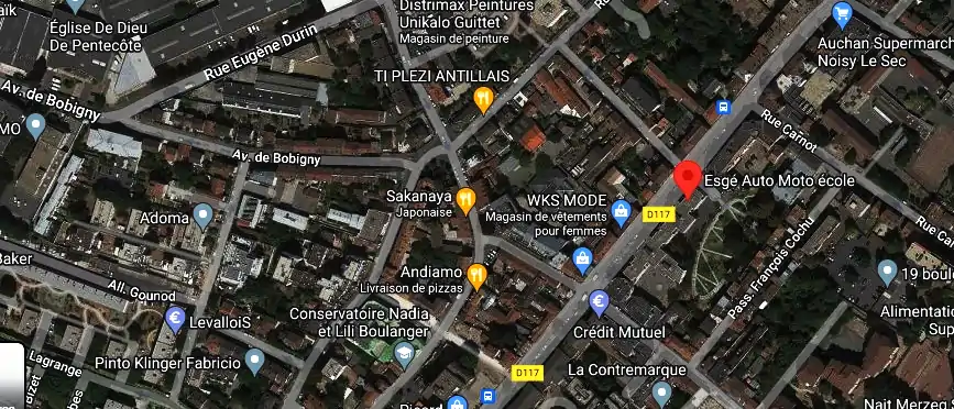 Permis auto Ecole à Noisy-le-Sec