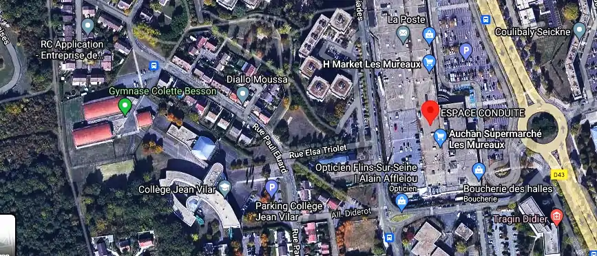 Permis auto Ecole à Les Mureaux