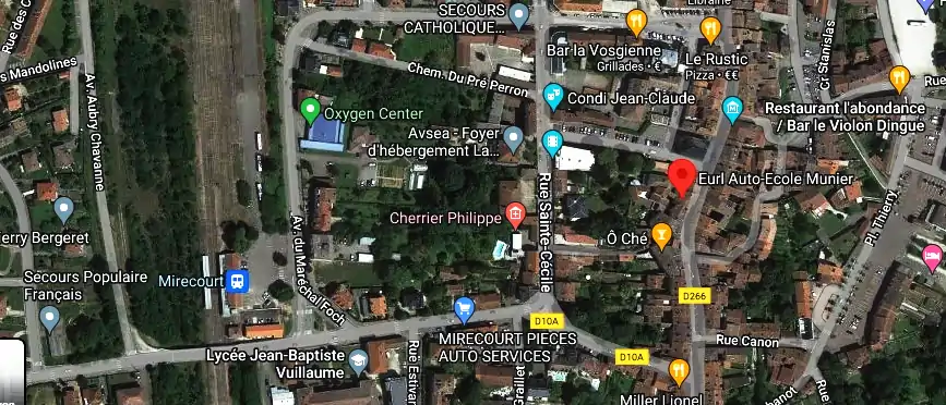 Permis auto Ecole à Mirecourt