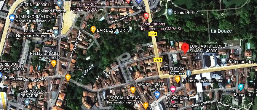 Permis auto Ecole à Mont-de-Marsan