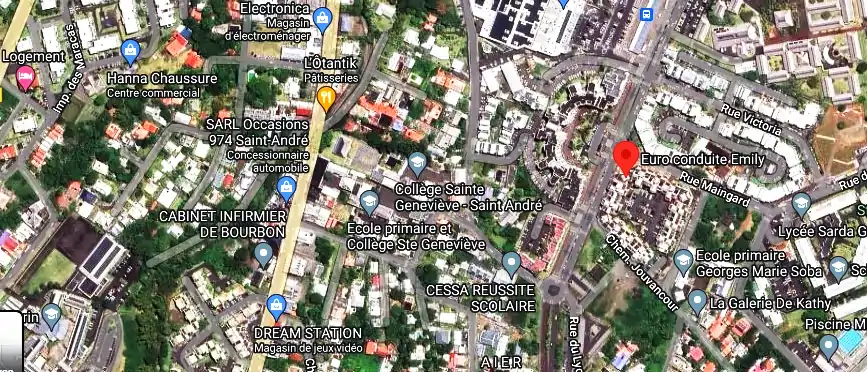 Permis auto Ecole à 147 bis les salanganes, 66 Rue Maingard, Saint-André 97440, La Réunion