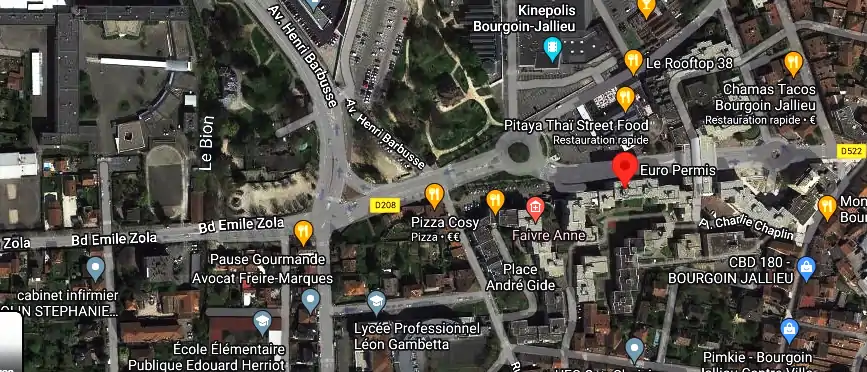 Permis auto Ecole à Bourgoin-Jallieu