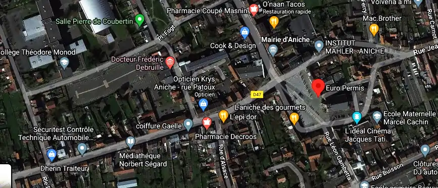 Permis auto Ecole à Aniche