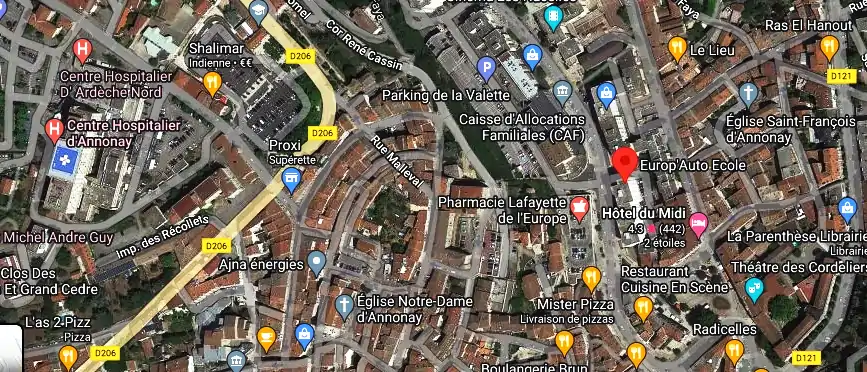 Permis auto Ecole à Annonay