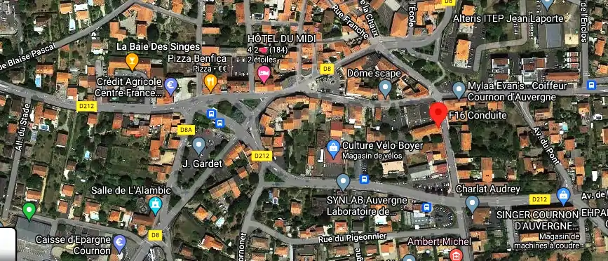 Permis auto Ecole à Cournon-d'Auvergne