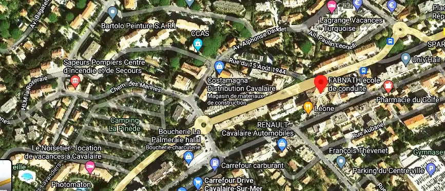 Permis auto Ecole à Cavalaire-sur-Mer