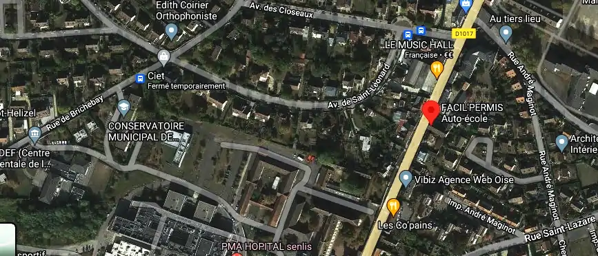 Permis auto Ecole à Senlis