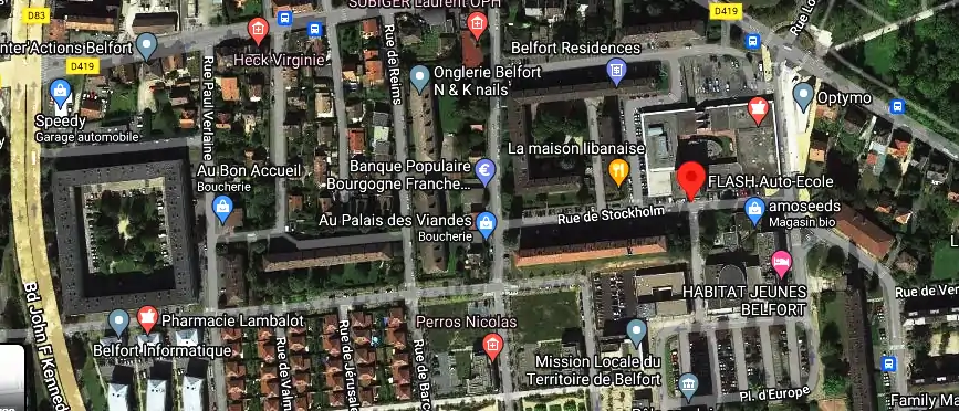 Permis auto Ecole à Belfort