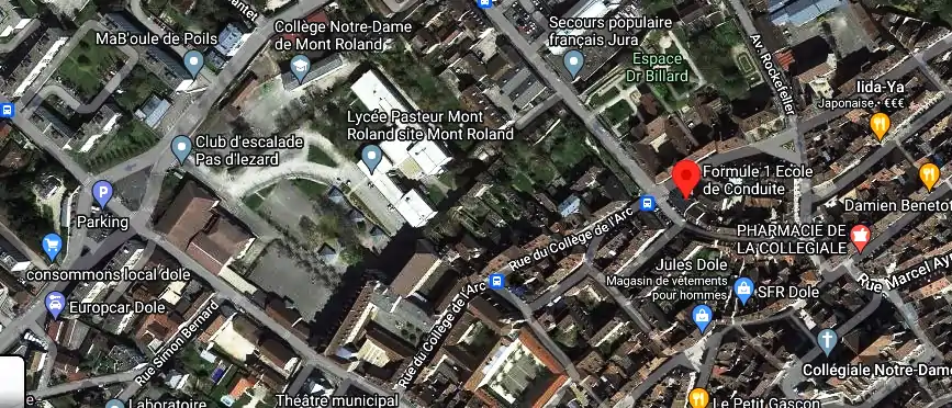 Permis auto Ecole à Dole