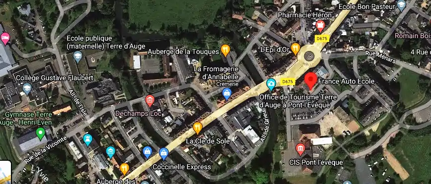 Permis auto Ecole à Pont-l'Évêque