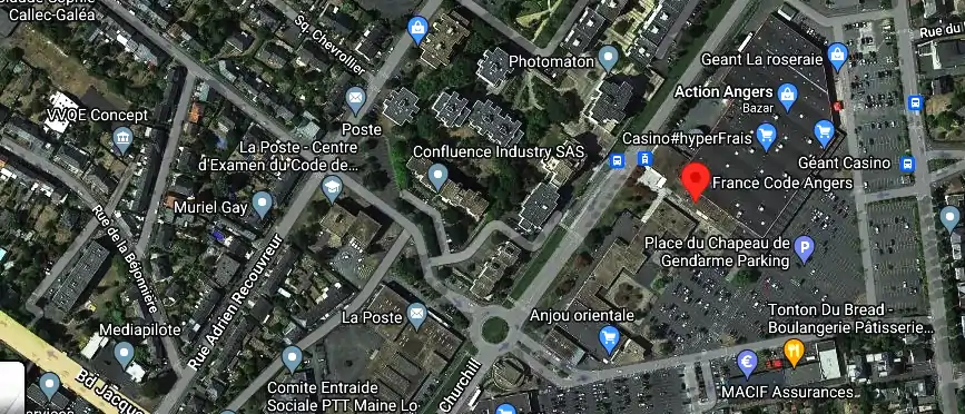 France Code Angers à Angers