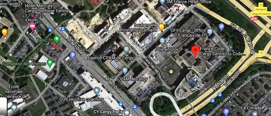 Permis auto Ecole à Cergy