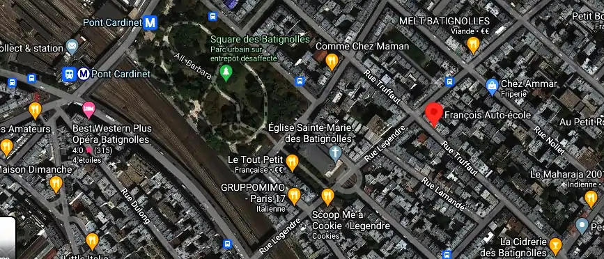 Permis auto Ecole à Paris