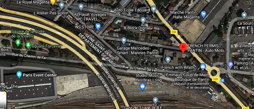 Permis auto Ecole à Pantin