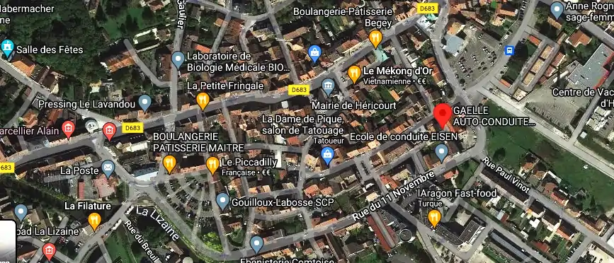 Permis auto Ecole à Héricourt