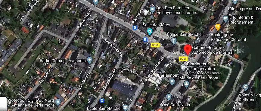 Permis auto Ecole à Berlaimont