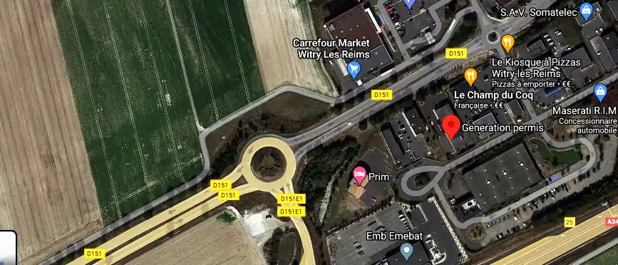 Permis auto Ecole à Witry-lès-Reims