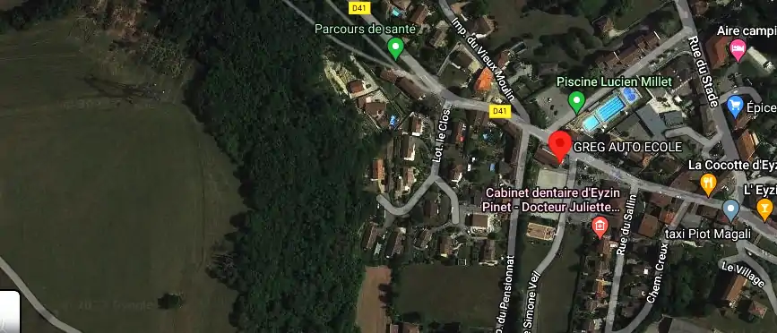 Permis auto Ecole à Eyzin-Pinet