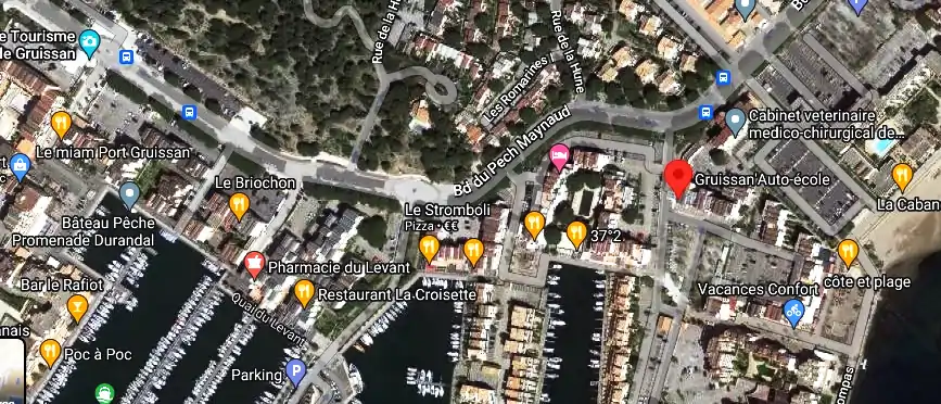 Permis auto Ecole à Gruissan