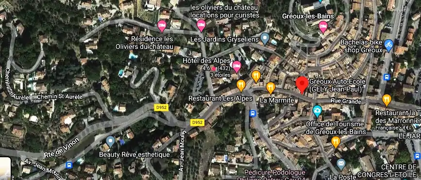 Permis auto Ecole à Gréoux-les-Bains