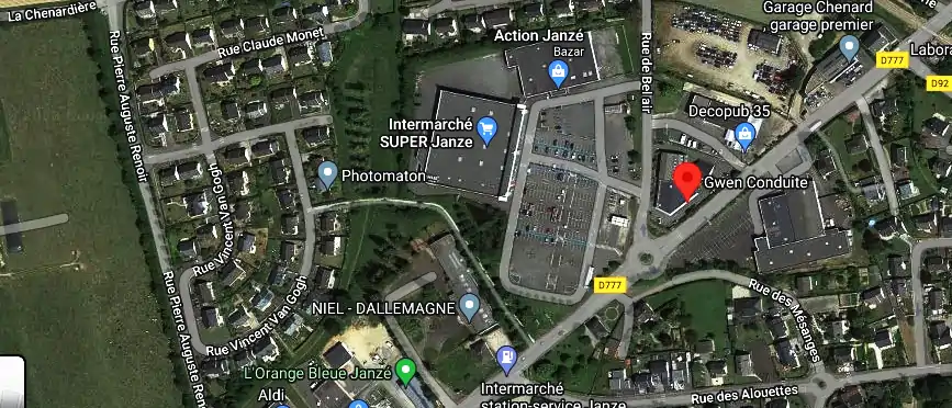 Permis auto Ecole à Janzé