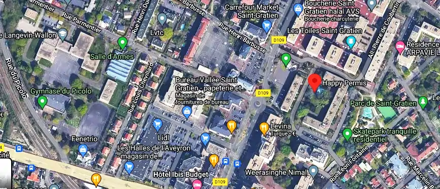 Permis auto Ecole à Saint-Gratien