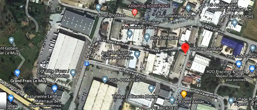 Permis auto Ecole à Le Muy