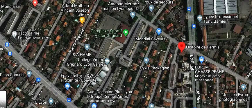 Permis auto Ecole à Lyon