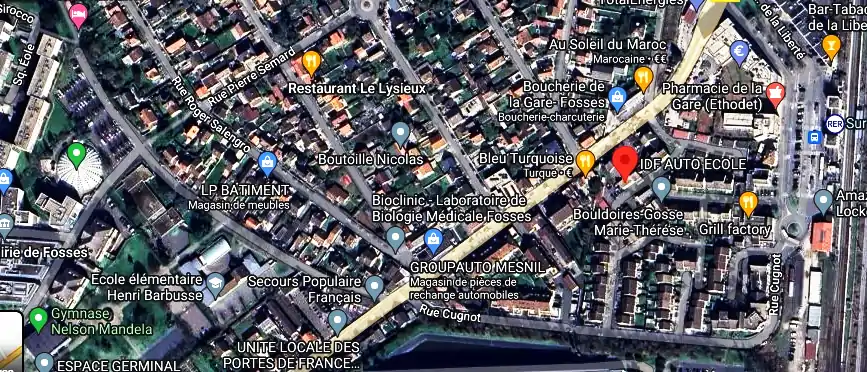 Permis auto Ecole à Fosses