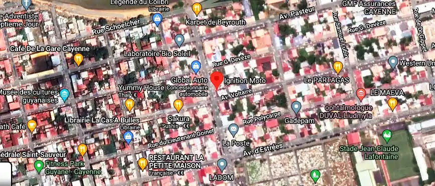 Permis auto Ecole à 21 Bd Nelson Madiba Mandela, Cayenne 97300, Guyane française
