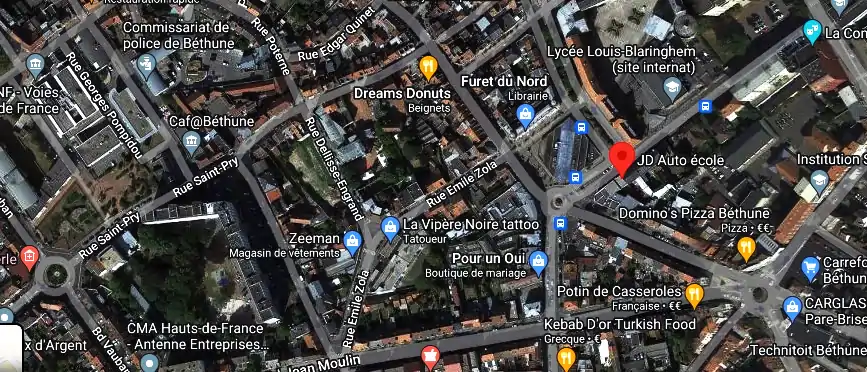 Permis auto Ecole à Béthune