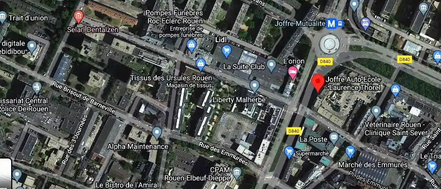 Permis auto Ecole à Rouen