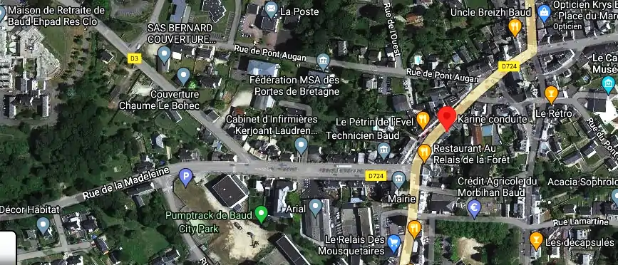 Permis auto Ecole à Baud