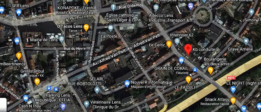 Permis auto Ecole à Lens