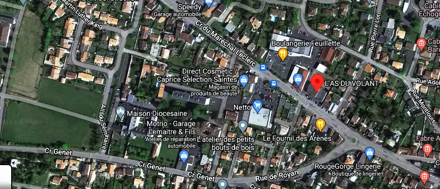 L’AS DU VOLANT à Saintes