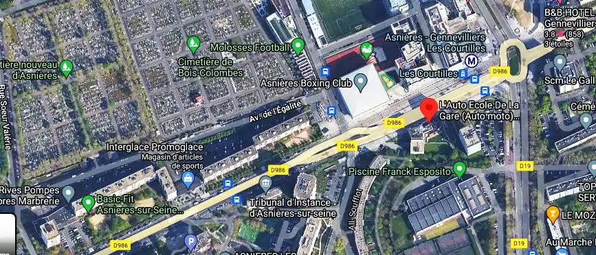 Permis auto Ecole à Asnières-sur-Seine