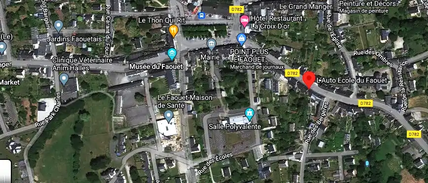 Permis auto Ecole à Le Faouët