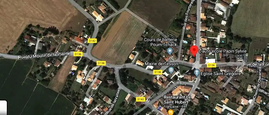 Permis auto Ecole à Tesson