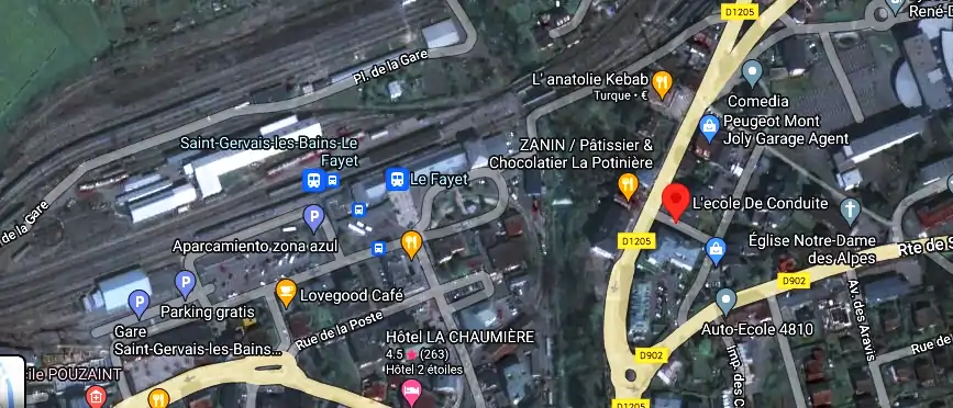 Permis auto Ecole à Saint-Gervais-les-Bains