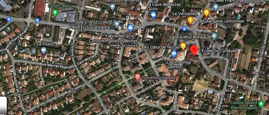 Permis auto Ecole à Nozay