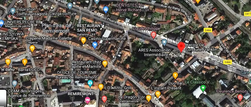 Permis auto Ecole à Remiremont