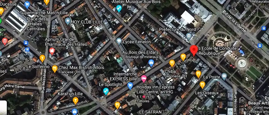 Permis auto Ecole à Lille