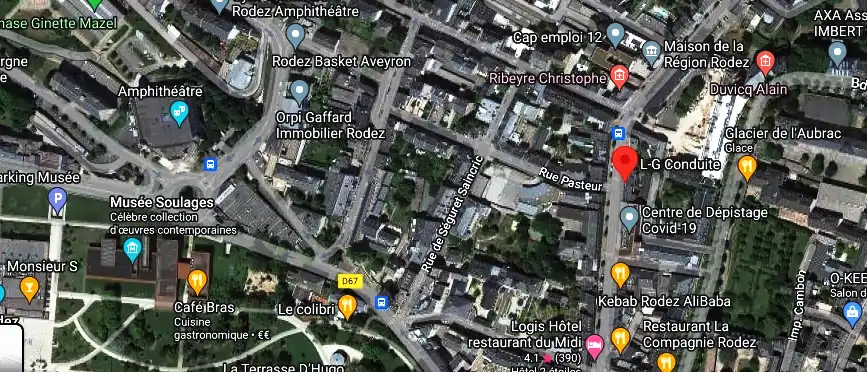 Permis auto Ecole à Rodez