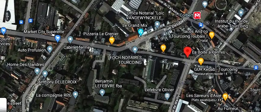 Permis auto Ecole à Tourcoing